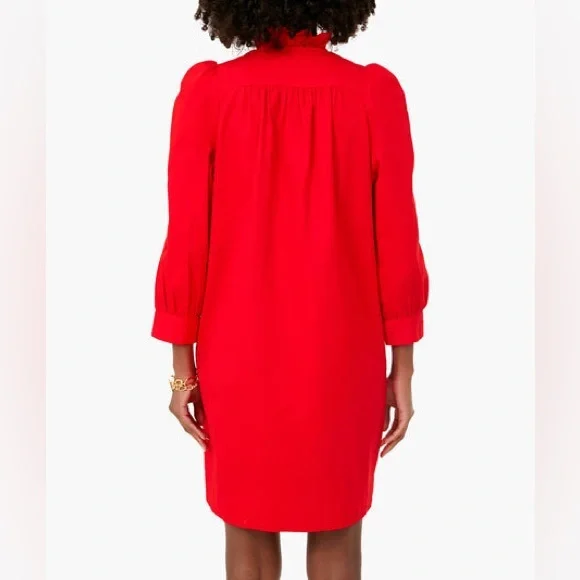 Tuckernuck POMANDER PLACE Red Claiborne Dress - Picture 7 of 12